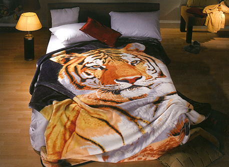 Frazada de Piel - Tigre Indio