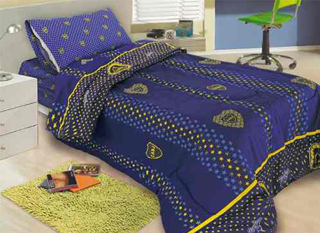 Juego de Sábanas, Acolchados y Cortinados Boca