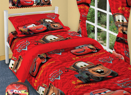 Juego de Sábanas, Acolchados y Cortinados Cars