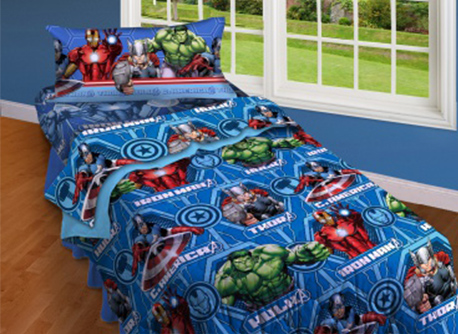 Juego de Sábanas, Acolchados y Cortinados Los Vengadores